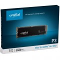 Crucial P3 1TB SSD m.2 NVMe PCIe CT1000P3SSD8  3500 - 3000MB/s , 2280 ,Gen 3